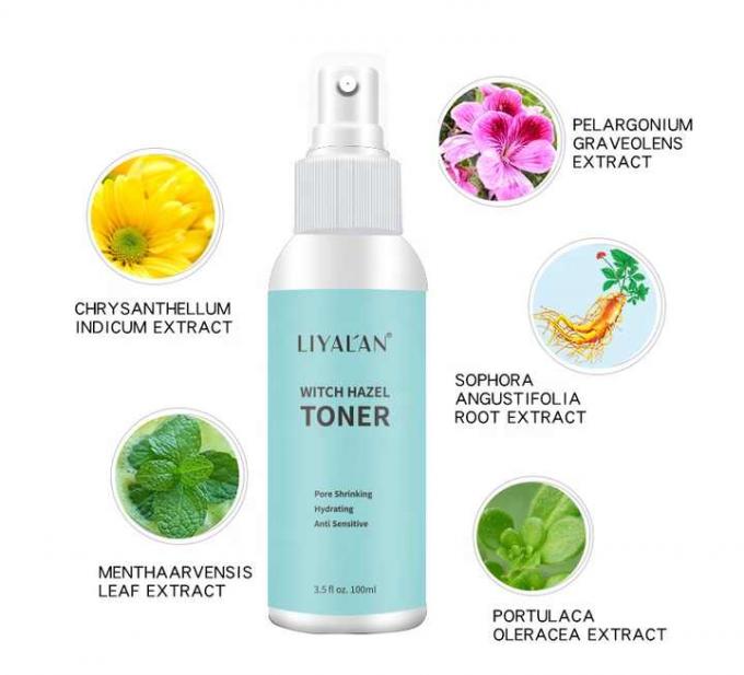 علامة تجارية خاصة Witch Hazel Facial Toner Spray product display