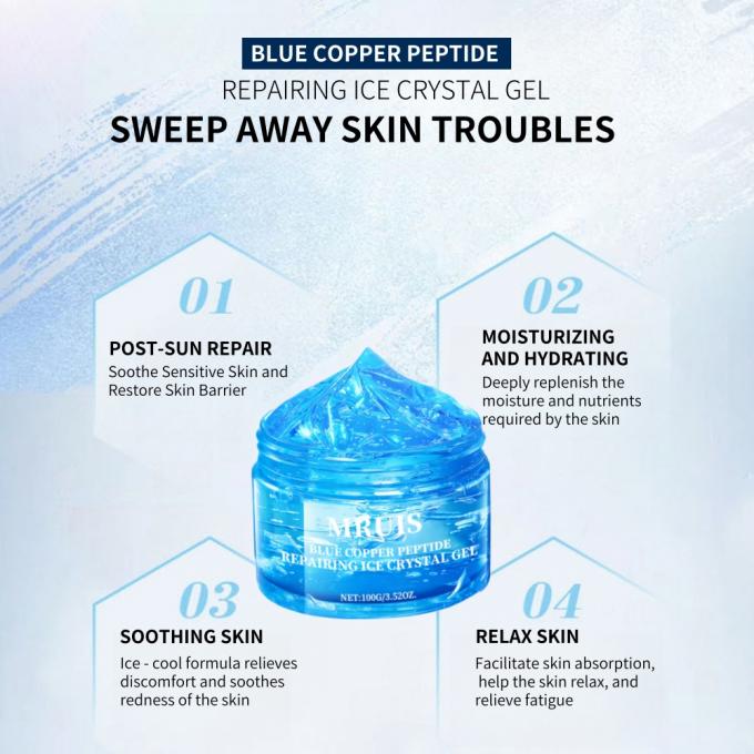 Blue Copper Peptide Face كريم close-up