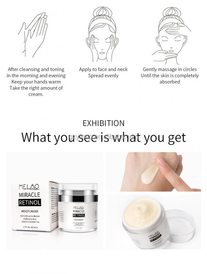 Face كريم ingredients