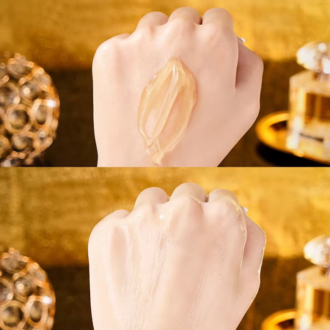 Before and after results of face كريم use