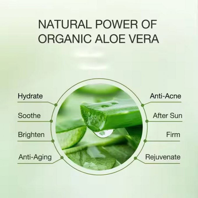 Vitamin C Aloe Face كريم application