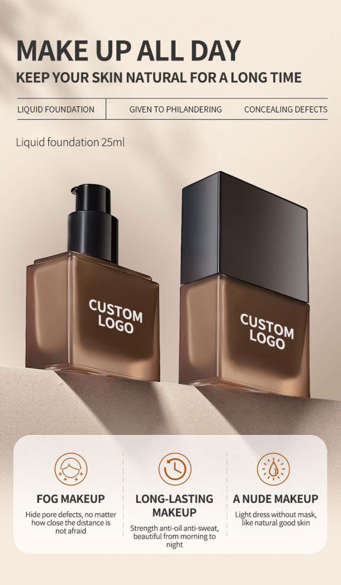 プライベートラベル foundation cream application