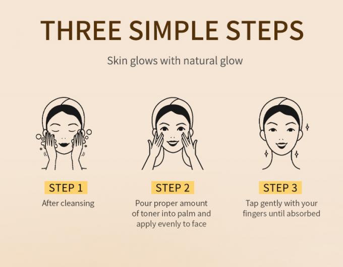 مرطب Face Care product application