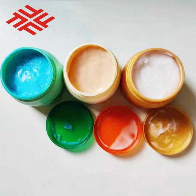 Close-up of hair conditioner texture showing مرطب properties