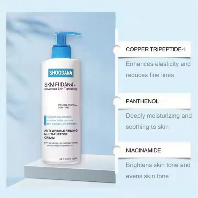 Close-up of skin firming غسول texture