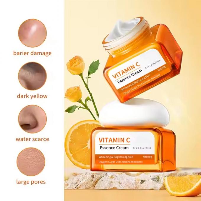 Custom Vitamin C Face كريم packaging