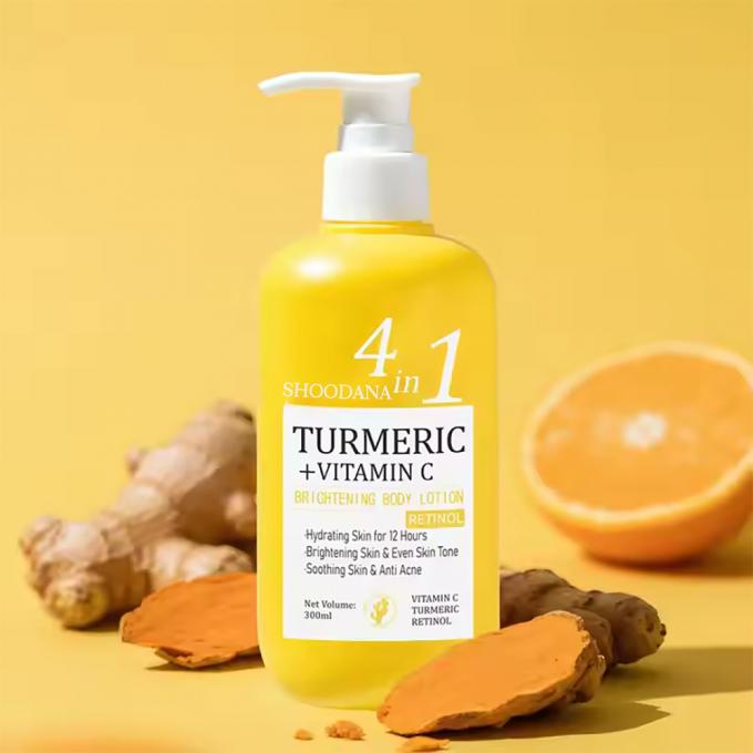 Turmeric Vitamin C Whitening Body غسول bottle