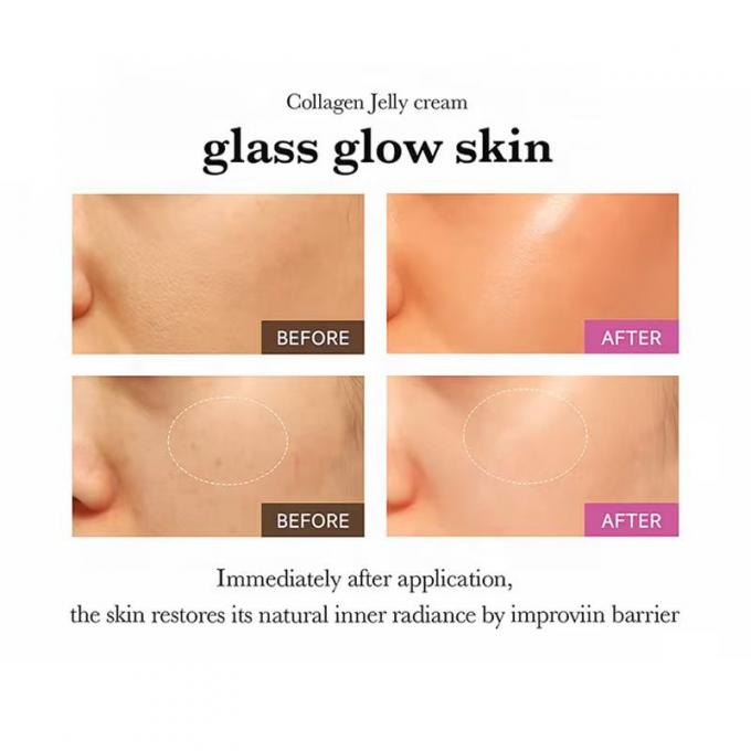 PDRN Vegan Face كريم before and after results