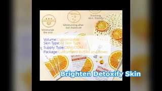 Brighten Skin Remove Blackheads Vitamin C Mask