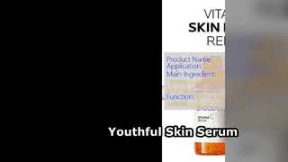 Face Serum For Aging Skin Hyaluronic Acid Vitamin C